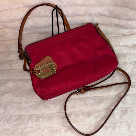 Dooney & Bourke Cherry Red Crossbody Bag - Picture 5 of 9